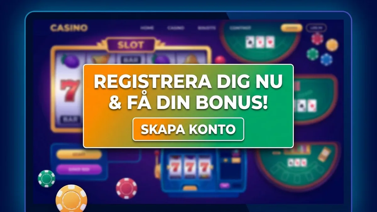 Registrera dig med bonus
